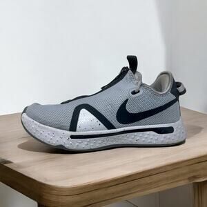 Nike PG 4 Team Basketball Shoes Men's 8 1/2 Wolf Gray 103.5=L.5.7